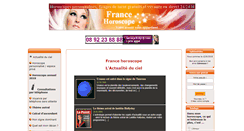 Desktop Screenshot of france-horoscope.com